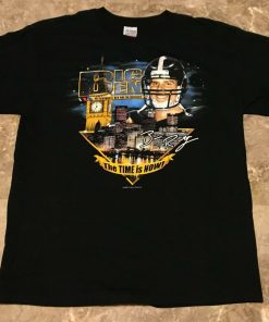 2004 Ben Roethlisberger BIG BEN Steelers Rookie Year Graphic T Shirt Adult Sz L