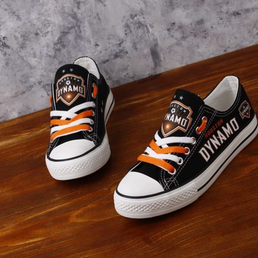 Houston Dynamo Canvas Shoes Sport
