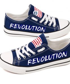 New England Revolution Canvas Shoes Sport