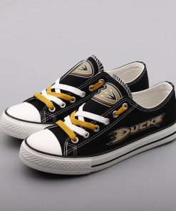 Anaheim Ducks Limited Low Top Canvas Sneakers