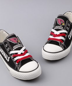 Arizona Cardinals Limited Print Low Top Canvas Sneakers
