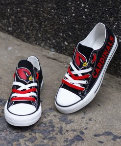 Arizona Cardinals Limited Low Top Canvas Sneakers
