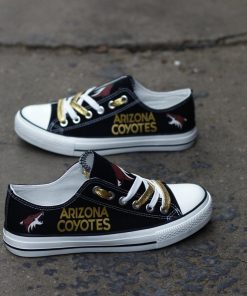 Arizona Coyotes Limited Low Top Canvas Sneakers
