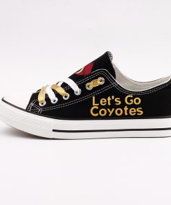 Arizona Coyotes Limited Low Top Canvas Shoes Sport