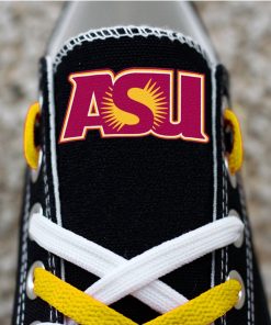 Arizona State Sun Devils Limited Fans Low Top Canvas Shoes Sport