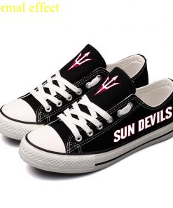Arizona State Sun Devils Limited Luminous Low Top Canvas Sneakers