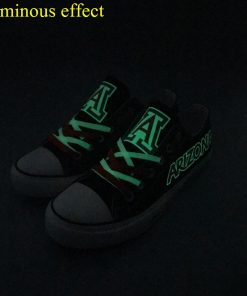 Arizona Wildcats Limited Luminous Low Top Canvas Sneakers