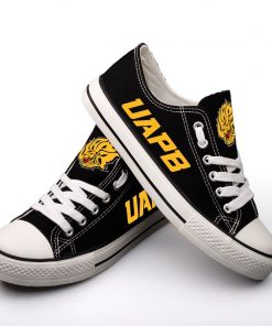 Arkansas-PB Golden Lions Limited Low Top Canvas Sneakers