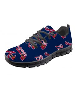 Atlanta Braves Custom Running Sneakers
