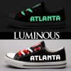 Atlanta Hawks Limited Luminous Low Top Canvas Sneakers