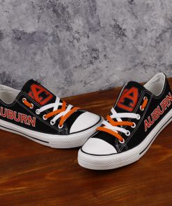 Auburn Tigers Limited Low Top Canvas Shoes Sport