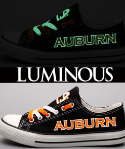 Auburn Tigers Limited Luminous Low Top Canvas Sneakers