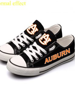 Auburn Tigers Limited Luminous Low Top Canvas Sneakers