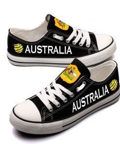 Australia National Team Low Top Canvas Sneakers