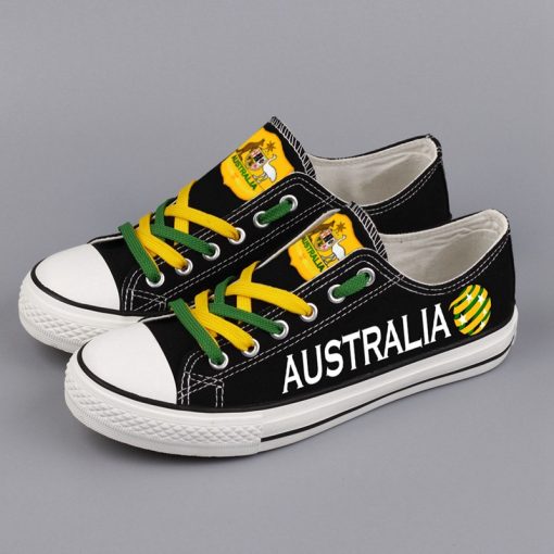Australia National Team Low Top Canvas Sneakers
