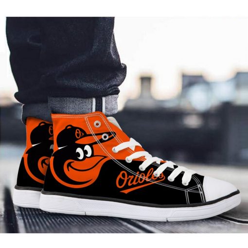 Baltimore Orioles 3D Lace-Up Sneakers