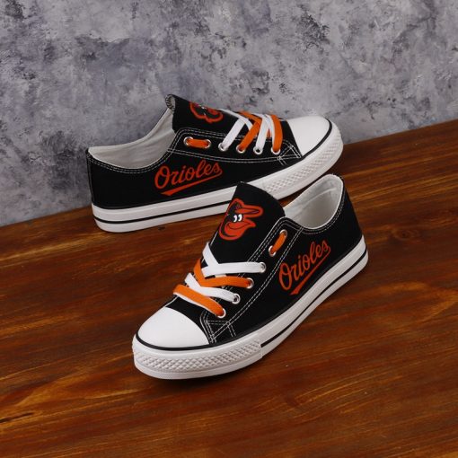 Baltimore Orioles Limited Low Top Canvas Shoes Sport