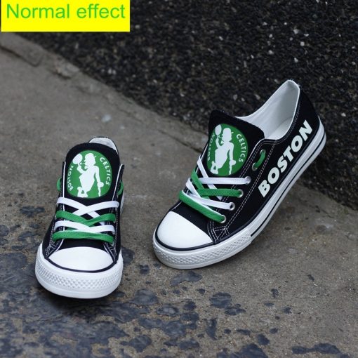 Boston Celtics Limited Luminous Low Top Canvas Sneakers