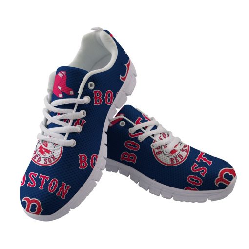 Boston Red Sox Custom 3D Running Sneakers
