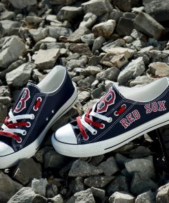 Boston Red Sox Limited Low Top Canvas Sneakers