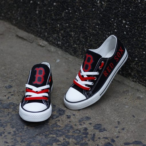 Boston Red Sox Limited Low Top Canvas Shoes Sport