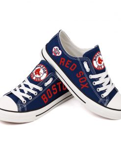 Boston Red Sox Limited Fans Low Top Canvas Sneakers