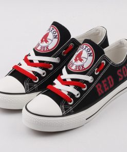 Boston Red Sox Low Top Canvas Shoes Sport
