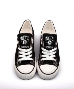 Brooklyn Nets Limited Low Top Canvas Sneakers
