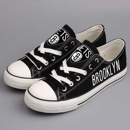 Brooklyn Nets Limited Fans Low Top Canvas Sneakers