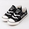 Brooklyn Nets Low Top Canvas Shoes Sport