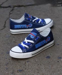Buffalo Bills Limited Print Fans Low Top Canvas Sneakers