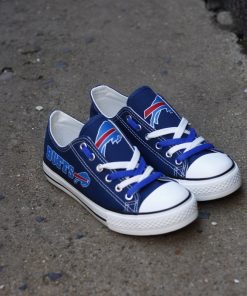 Buffalo Bills Limited Print Fans Low Top Canvas Sneakers