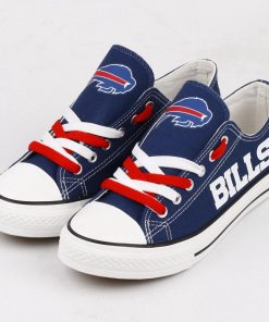 Buffalo Bills Limited Low Top Canvas Sneakers