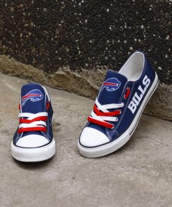 Buffalo Bills Limited Low Top Canvas Sneakers
