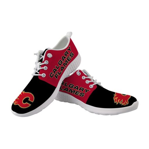 Calgary Flames Custom Shoes Sport