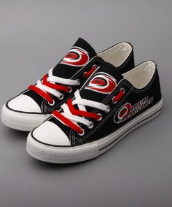 Carolina Hurricanes Limited Fans Low Top Canvas Sneakers