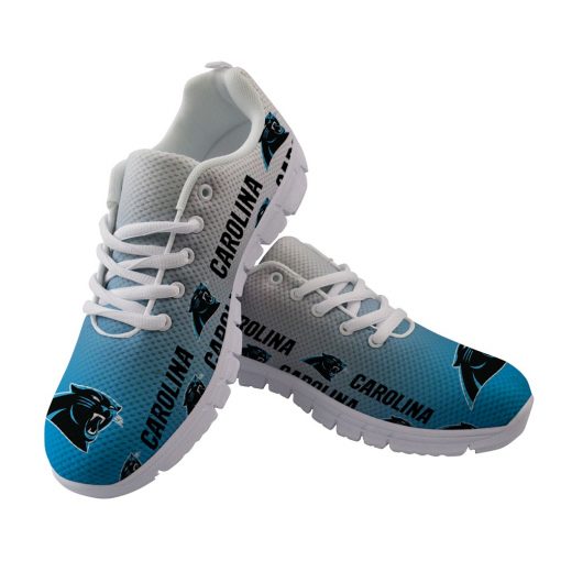 Carolina Panthers Custom 3D Print Running Sneakers