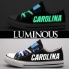 Carolina Panthers Limited Print Luminous Low Top Canvas Sneakers