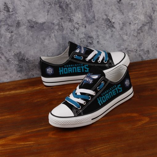 Charlotte Hornets Limited Low Top Canvas Sneakers