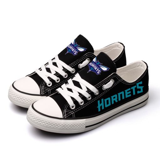 Charlotte Hornets Limited Low Top Canvas Shoes Sport