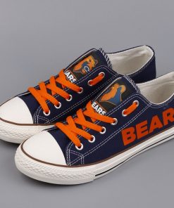 Chicago Bears Limited Low Top Canvas Sneakers