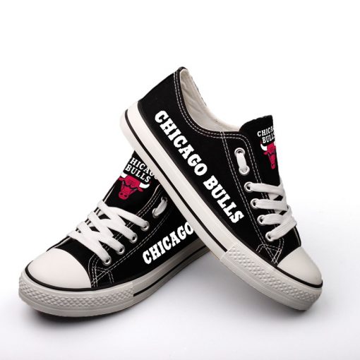 Chicago Bulls Limited Low Top Canvas Sneakers