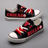 Chicago Bulls Limited Fans Low Top Canvas Sneakers