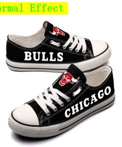 Chicago Bulls Limited Luminous Low Top Canvas Sneakers