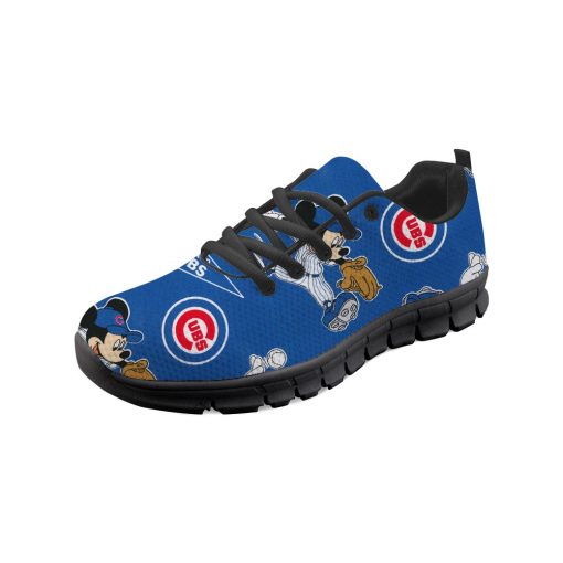 Chicago Cubs Custom 3D Running Sneakers