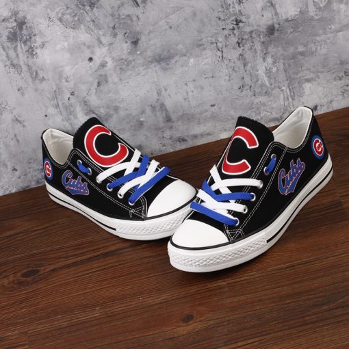 Chicago Cubs Limited Low Top Canvas Shoes Sport
