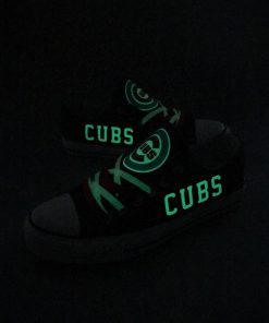 Chicago Cubs Low Top Canvas Sneakers