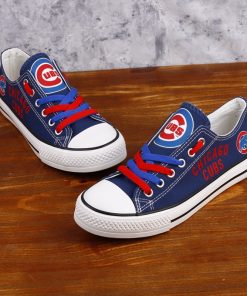 Chicago Cubs Limited Low Top Canvas Sneakers