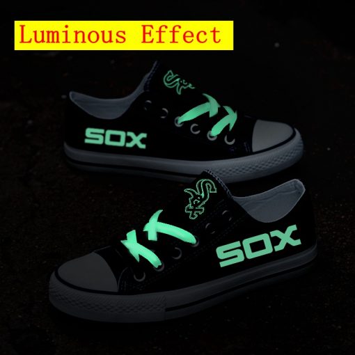 Chicago White Sox Limited Luminous Low Top Canvas Sneakers