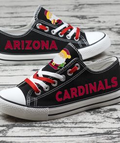 Arizona Cardinals Christmas Limited Low Top Canvas Sneakers